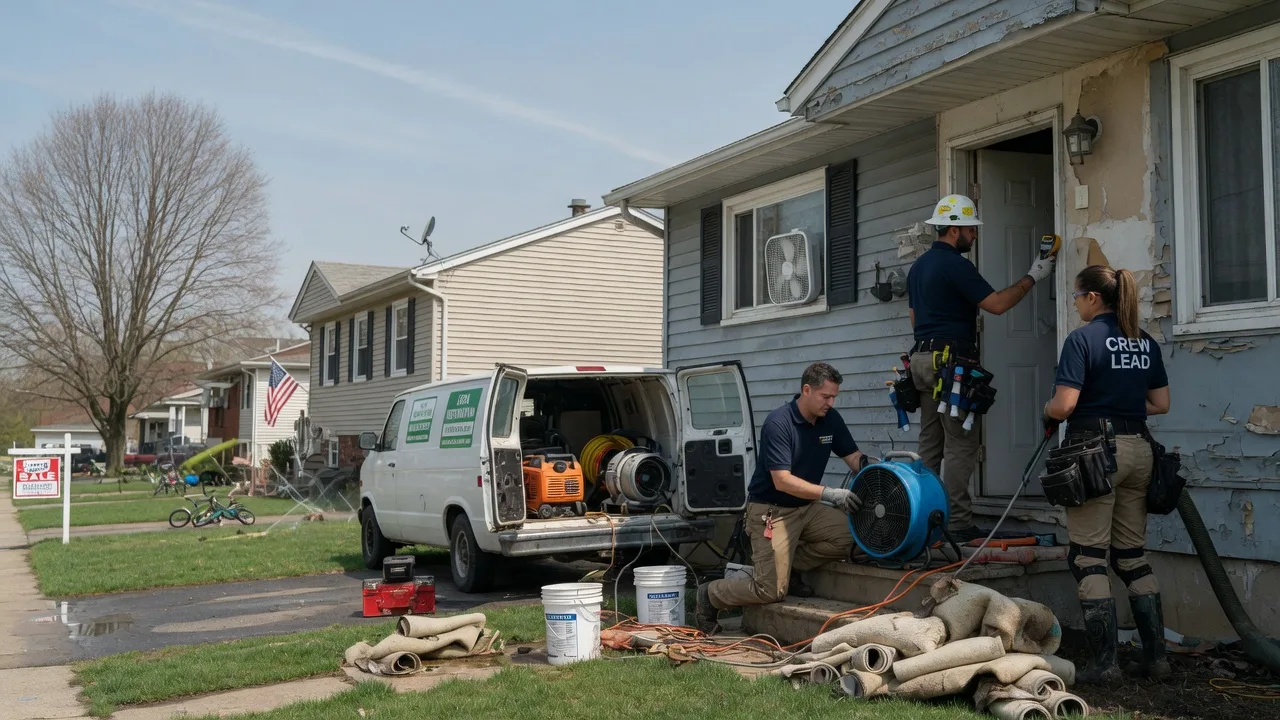Flood Cleanup in Gaines, MI near me